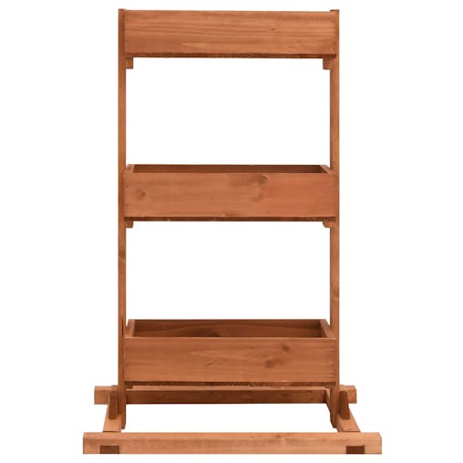 NNEVL Planter 52x30x78 cm Firwood