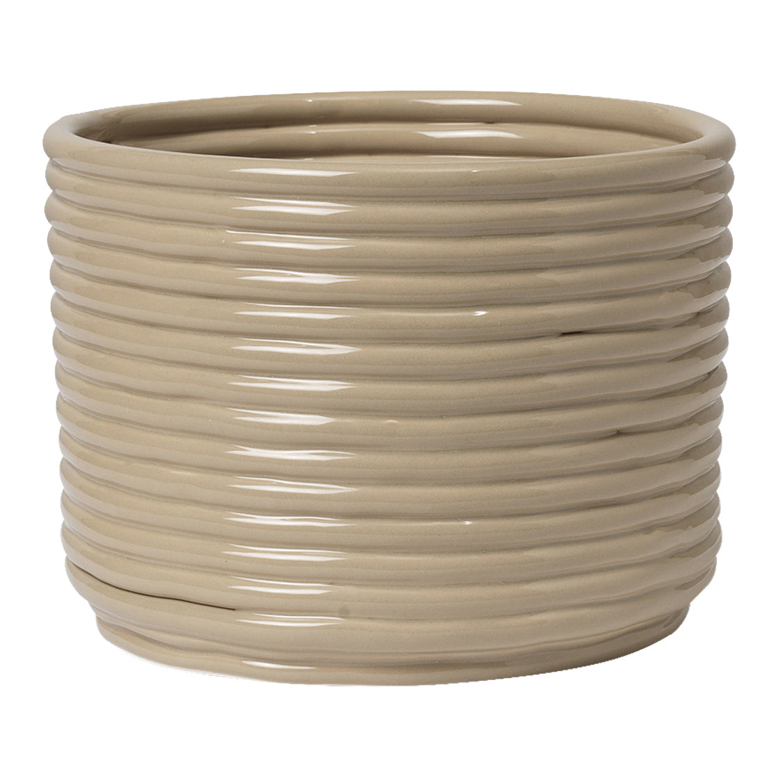 Ferm Living Corduroy Bloempot - Cashmere