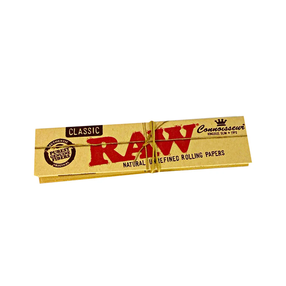 Raw Classic Kingsize Slim Papers plus Tips