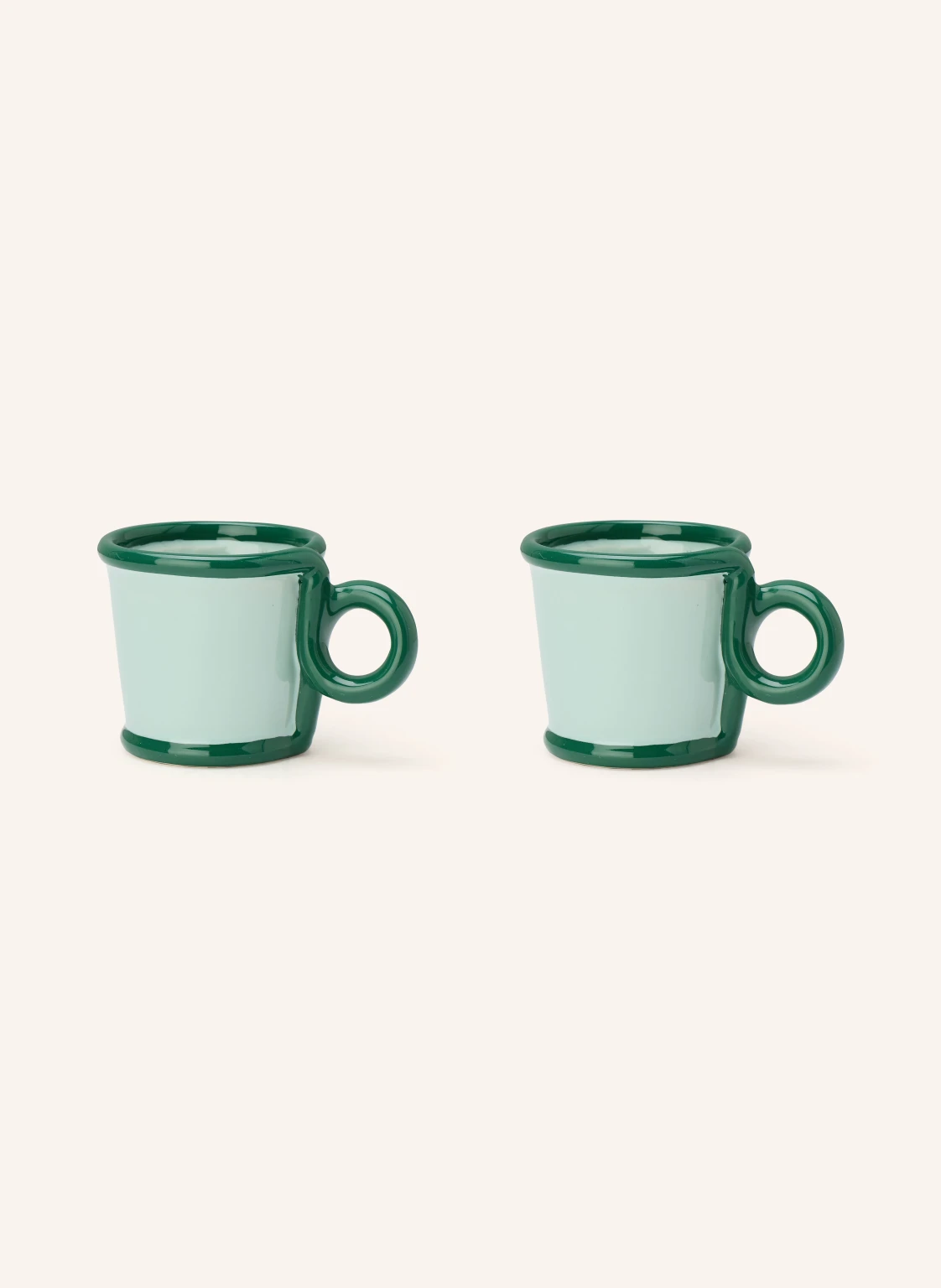 &k amsterdam 2er-Set Espressotassen LOOP