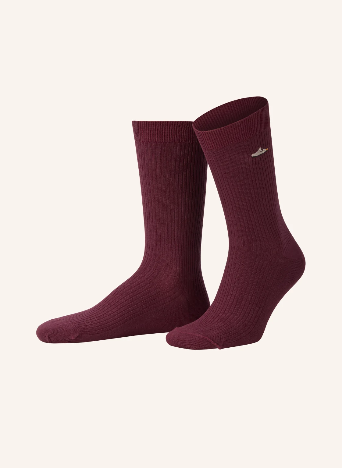 BIRKENSTOCK Socken COTTON RIB ZINFANDEL