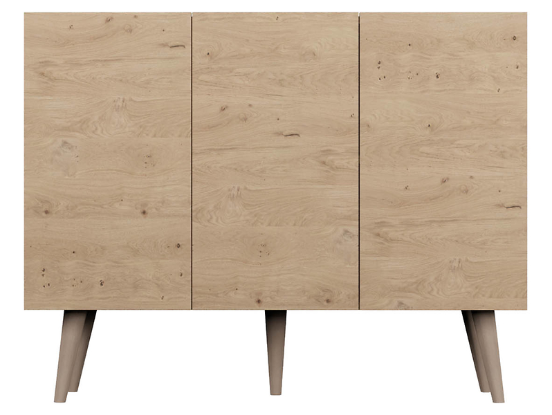 Szafka Toronto 120 cm trzydrzwiowa dąb artisan