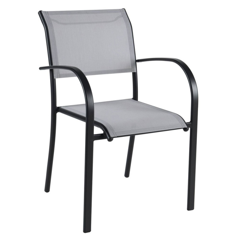 Fauteuil de jardin Oze gris clair