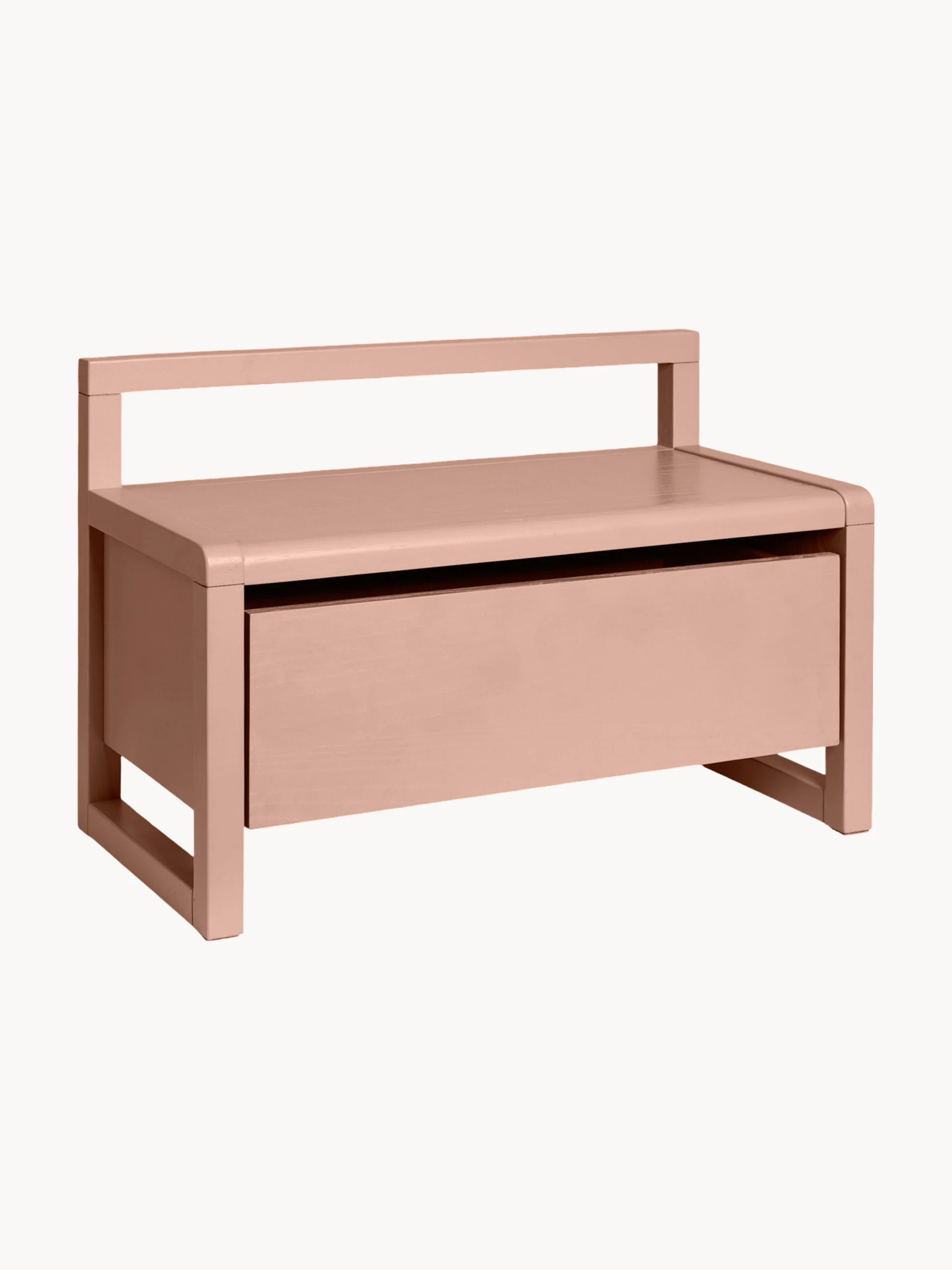 Kinder-Holzbank Little Architect mit Stauraum
