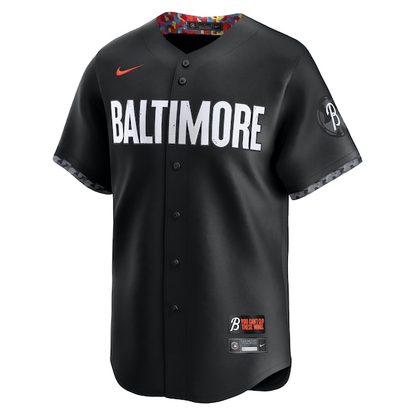 Baltimore Orioles Nike City Connect Limited Jersey - Black
