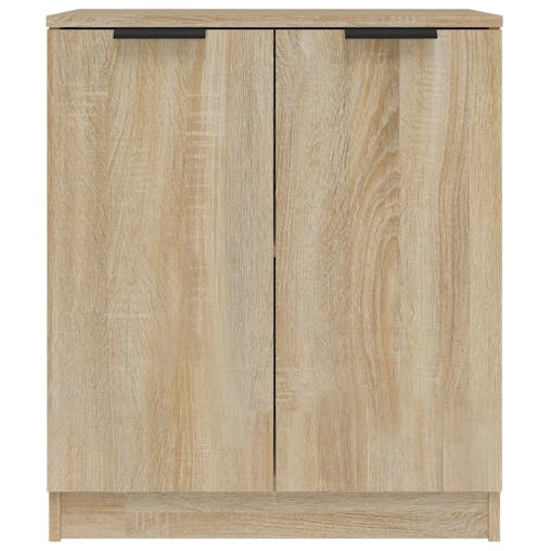 NNEVL Sideboards 2 pcs Sonoma Oak 60x30x70 cm Engineered Wood
