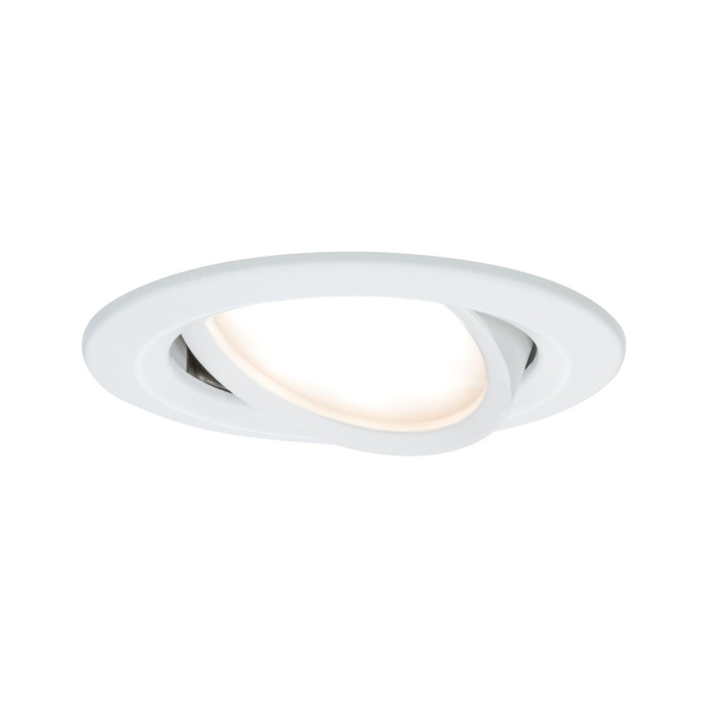 Spot encastrable LED Nova blanc blanc chaud IP23 6 W PAULMANN
