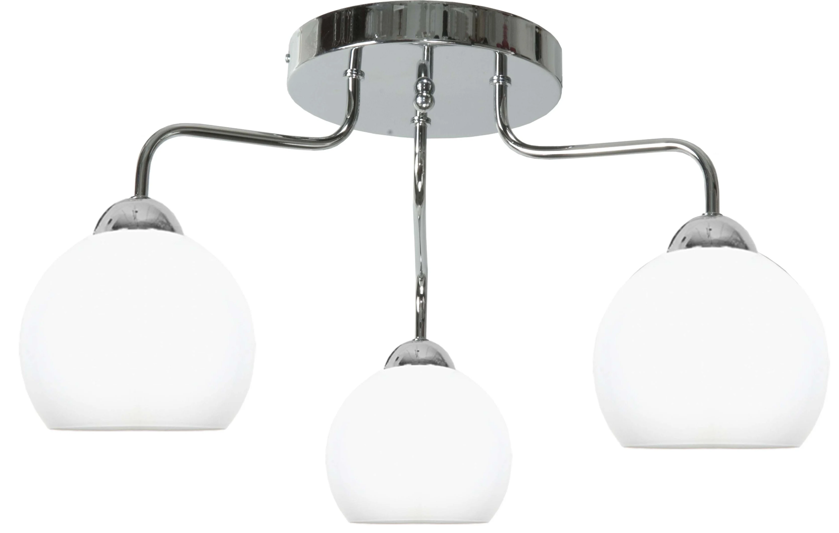 Lampa sufitowa EDYLIT chrom glamour 3xE27 VIKTORIA 13-702