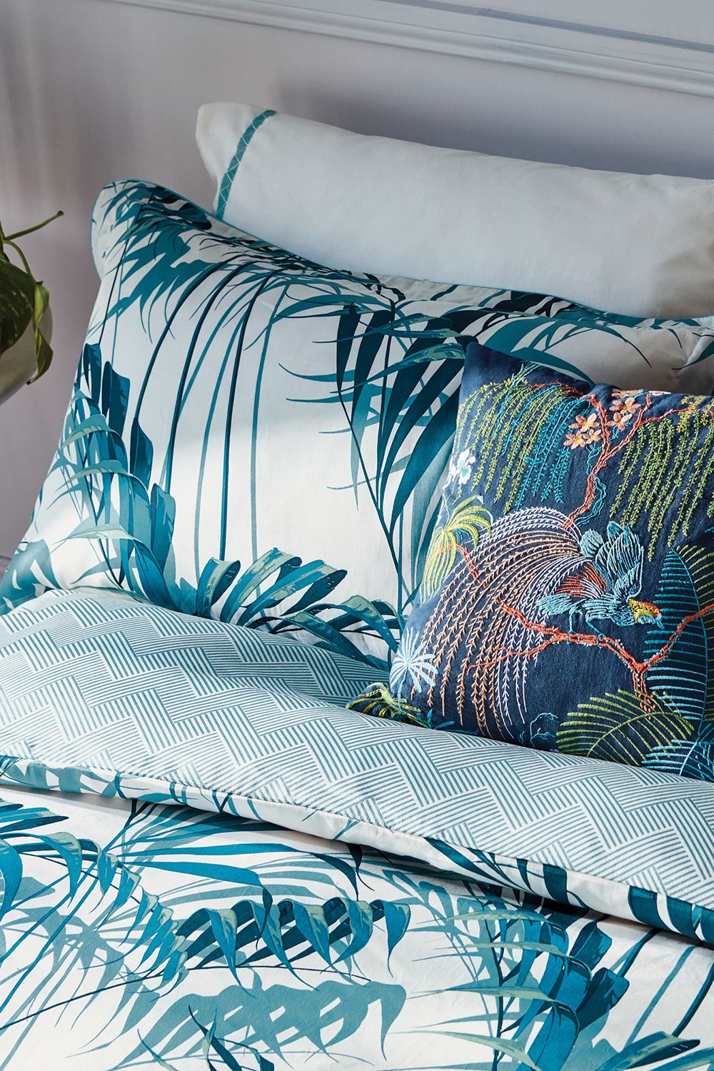 Sanderson Palmhouse' Cotton Duvet Cover Set