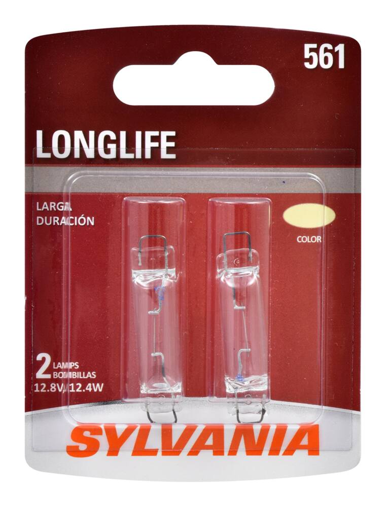 561 Sylvania Long Life Mini Bulb, 2-pk