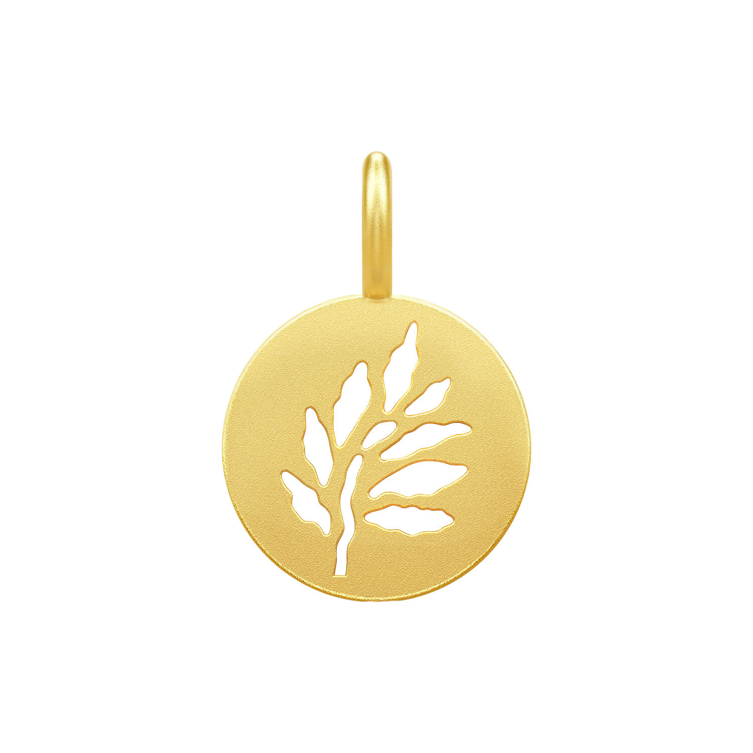 Signature Pendant, gold