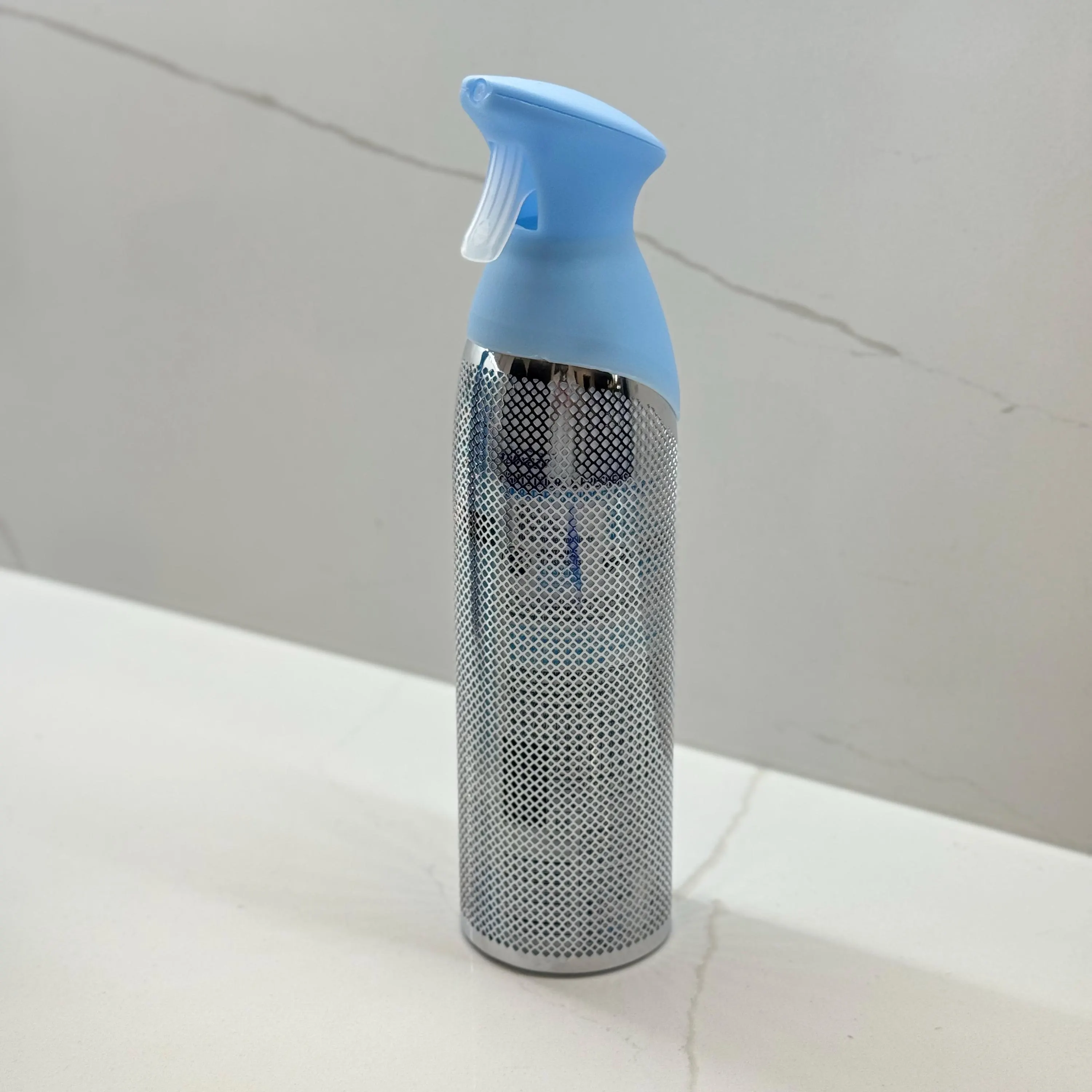Gold Febreze Cover | Stainless Steel Air Freshener Holder | Luxury Bathroom Counter Decor