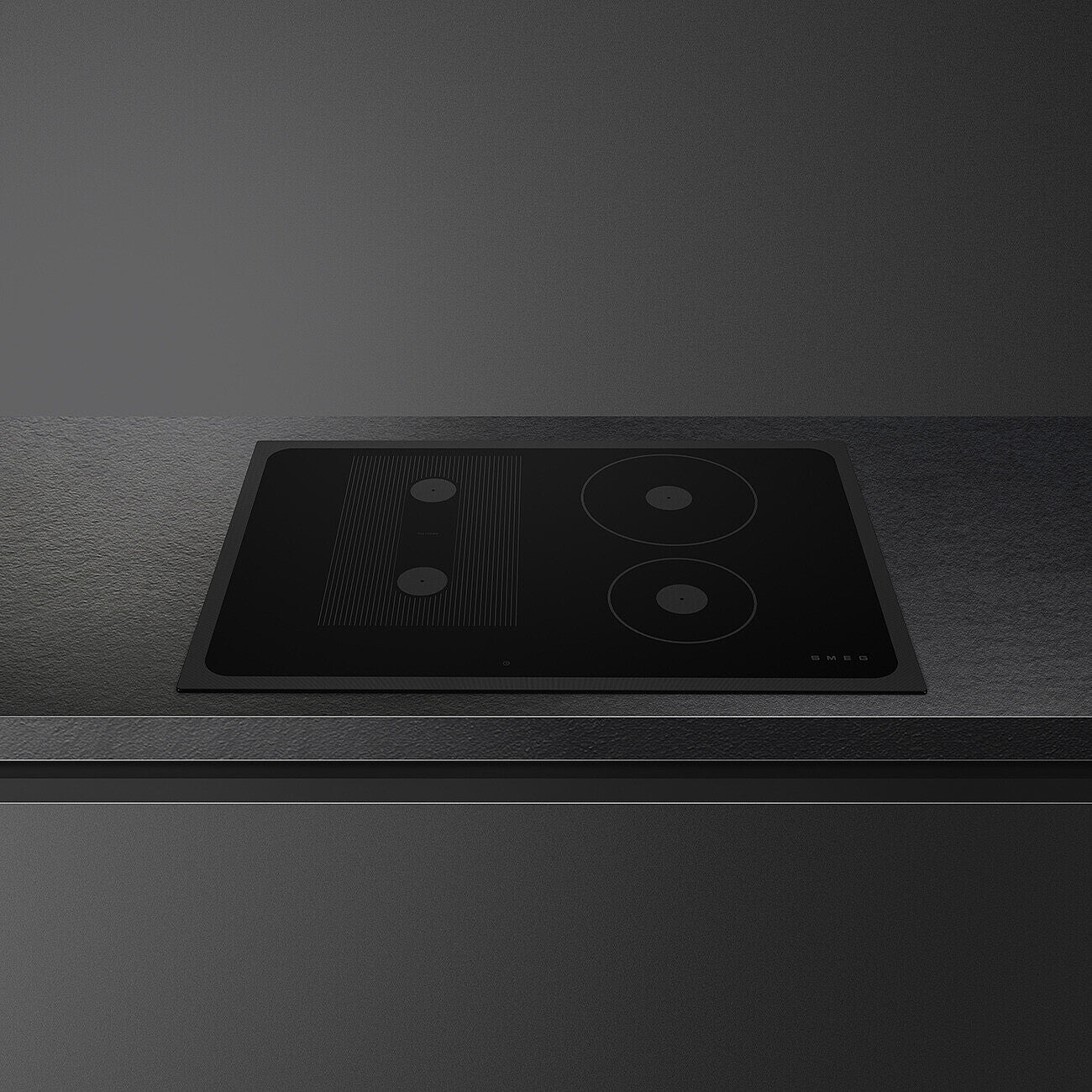 75cm Musa Induction Auto-Vent 2.0 Hob Black