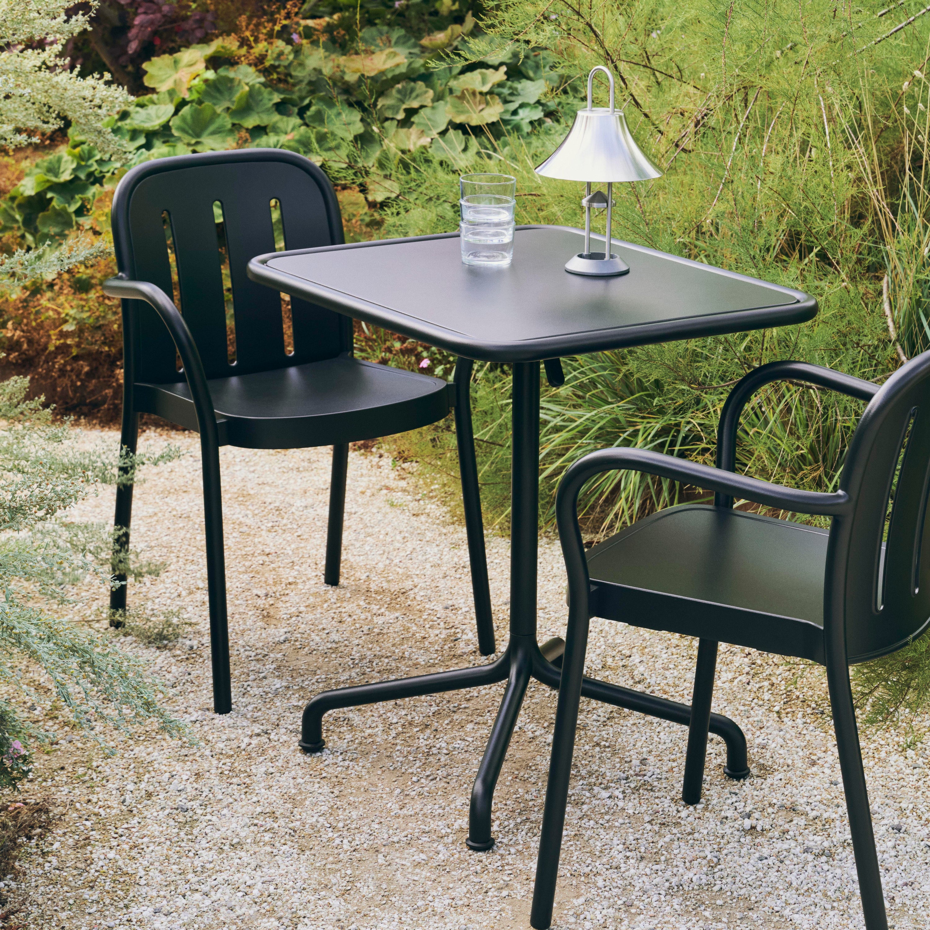 HAY Deville Tuintafel 70 x 60 cm - Anthracite