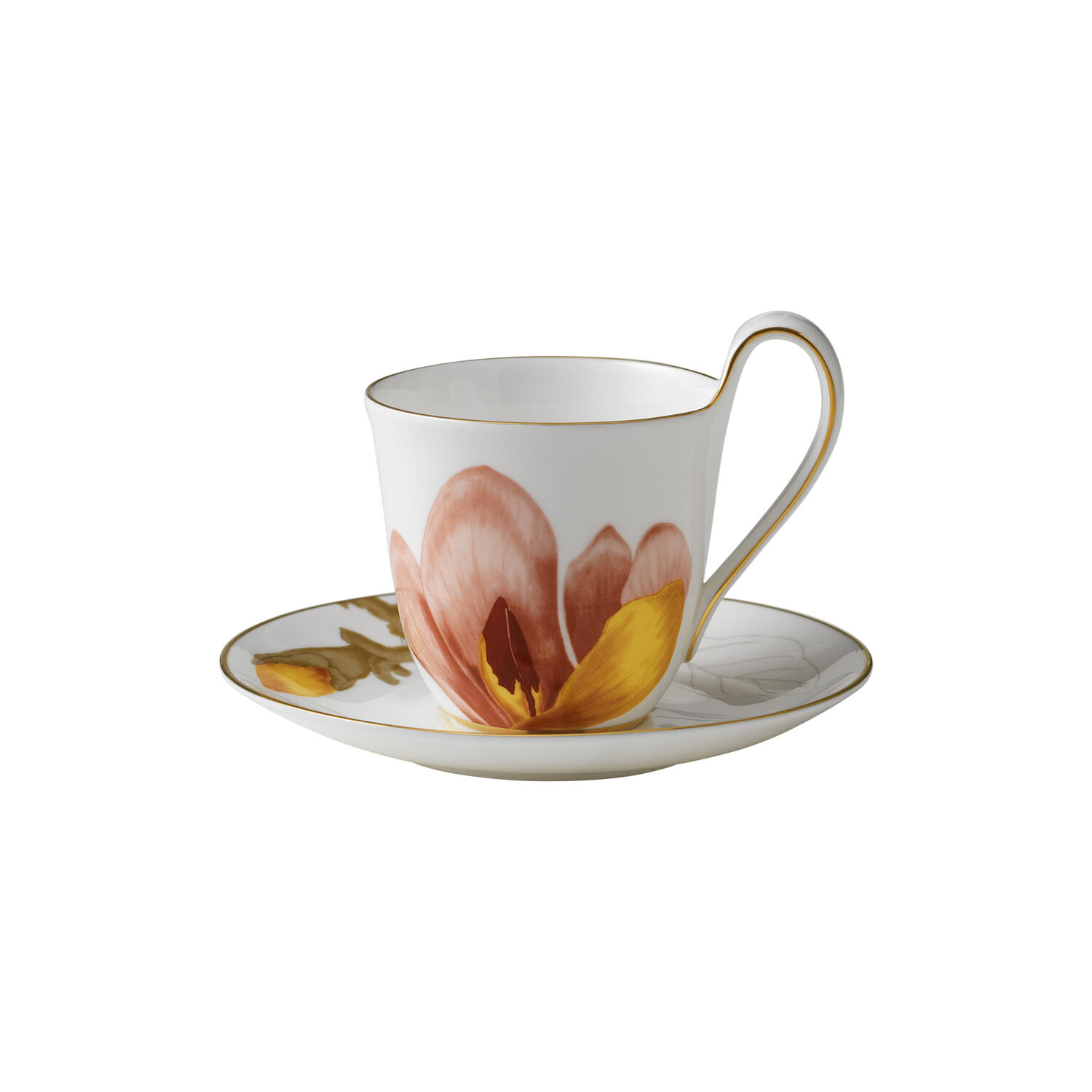 Flora højhankskop med underkop magnolia 27 cl