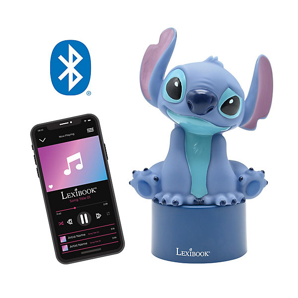 Enceinte Bluetooth veilleuse Stitch