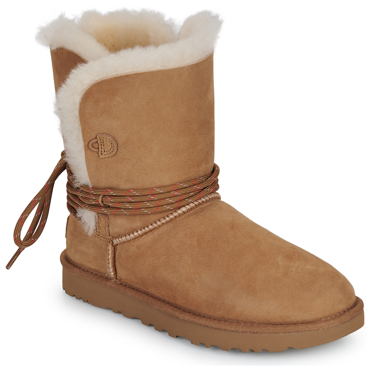UGG - BAILEY TIE - Cognac