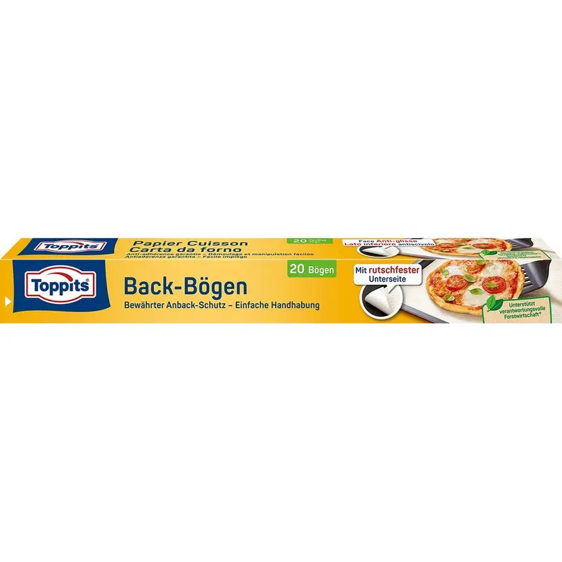Backpapier 20er-Set Toppits