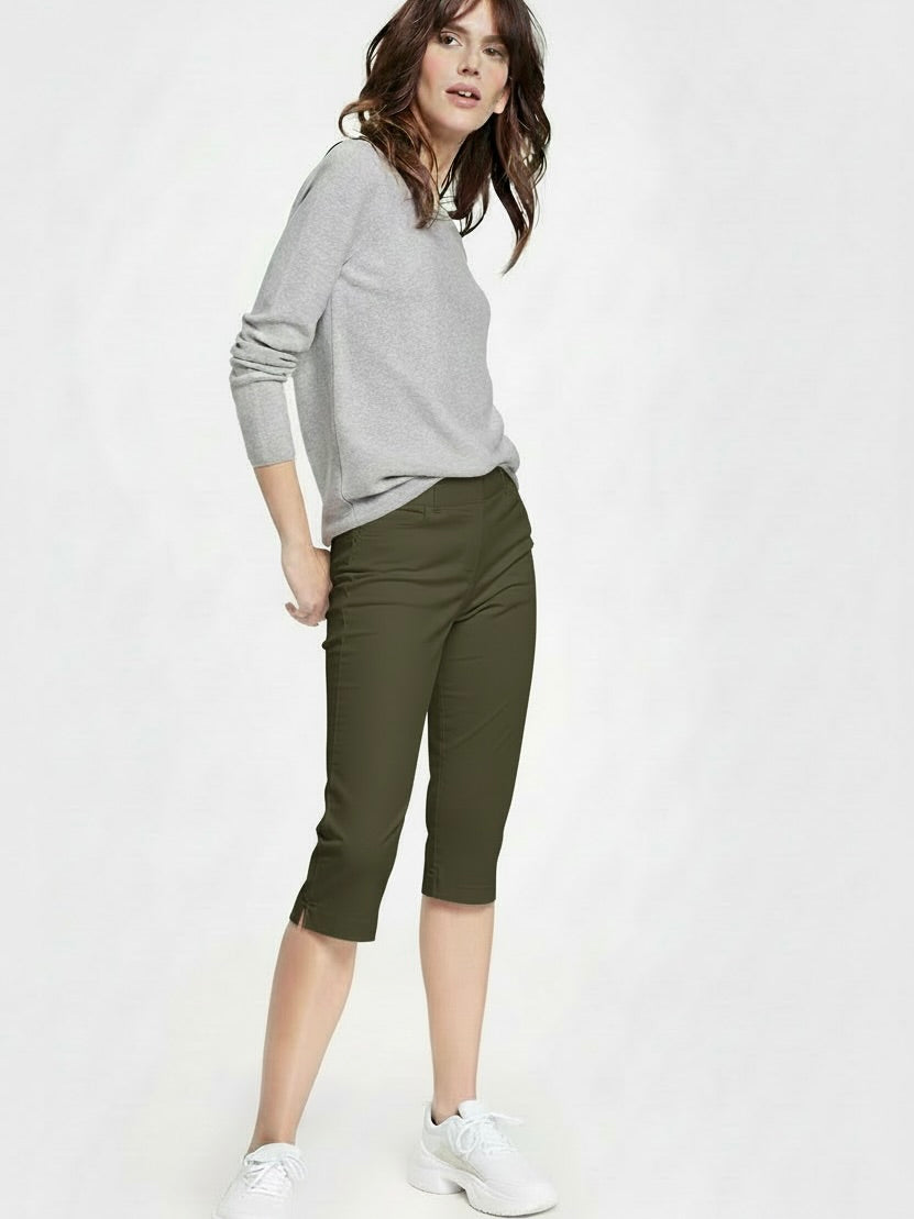 Best4Me Capris - Khaki