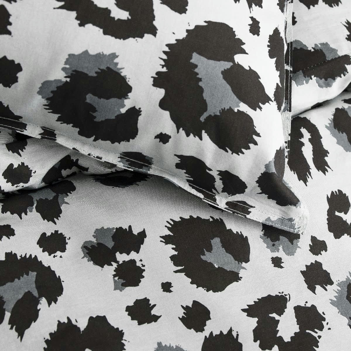 - Parure de lit en Polyester Blanc 220x240 cm