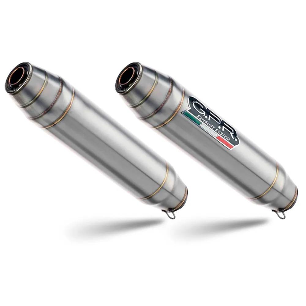 Gpr Exclusive Deeptone Inox Triumph Bonneville T100 01-14 Homologated Slip On Muffler