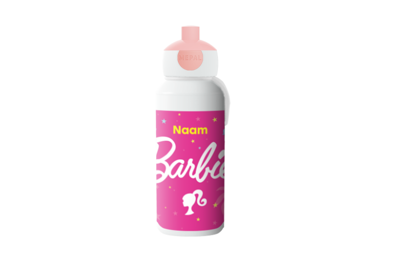 Ontwerp je eigen drinkfles pop-up Campus - Barbie