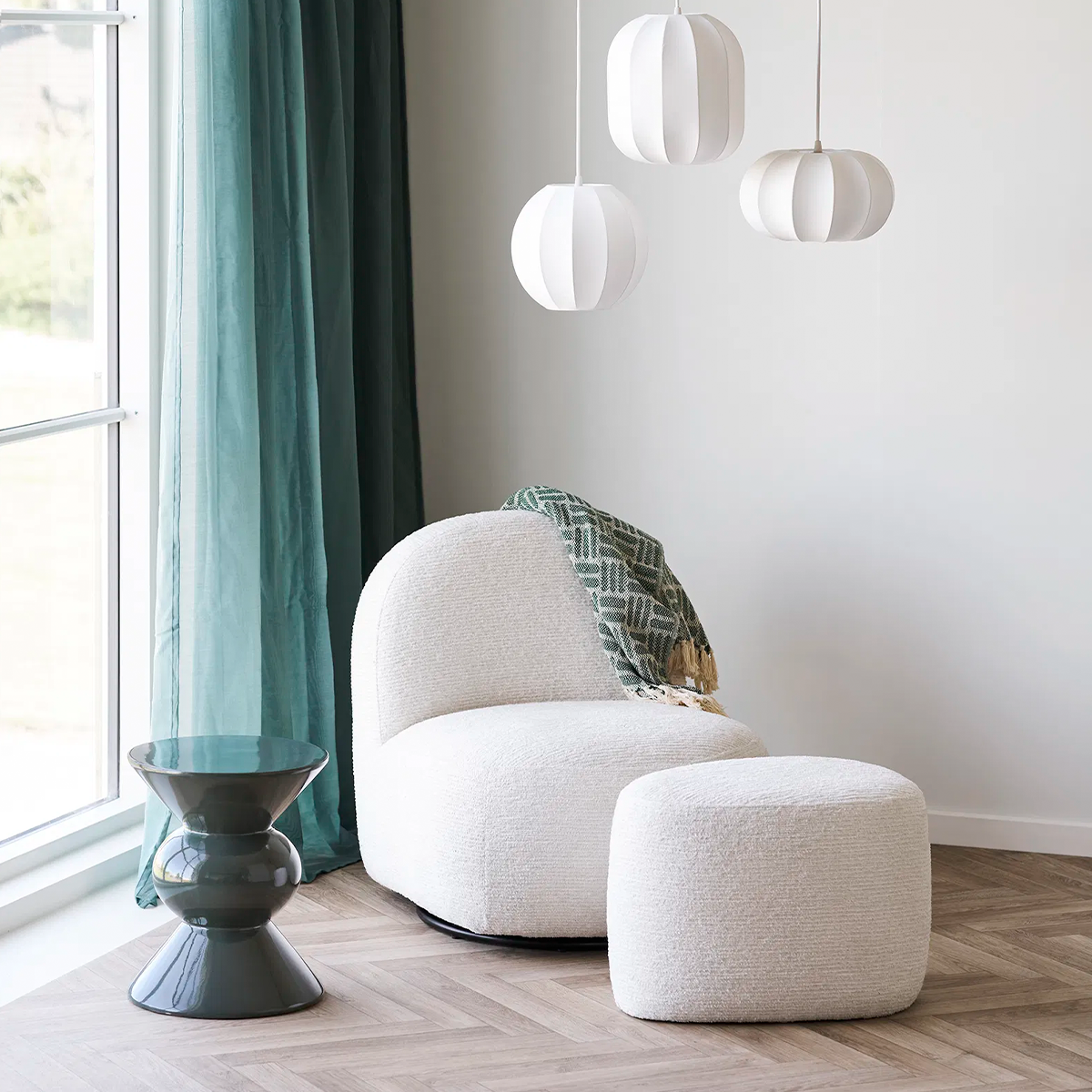 Artichok Amina Plaid Groen - 180 x 130 cm