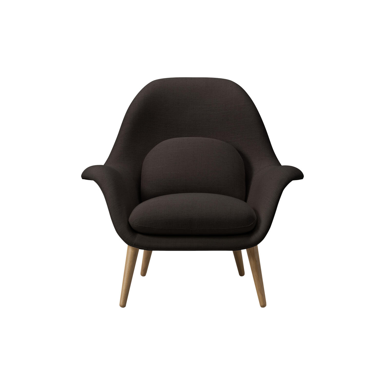 FF1770 Swoon Lounge Chair, Sunniva 383/lakeret eg