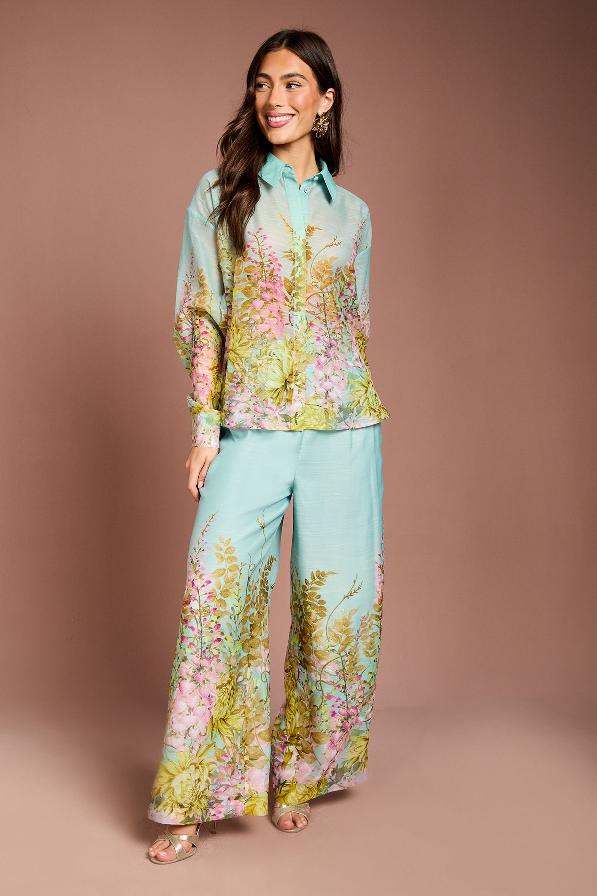 Coast Placement Print Shirt