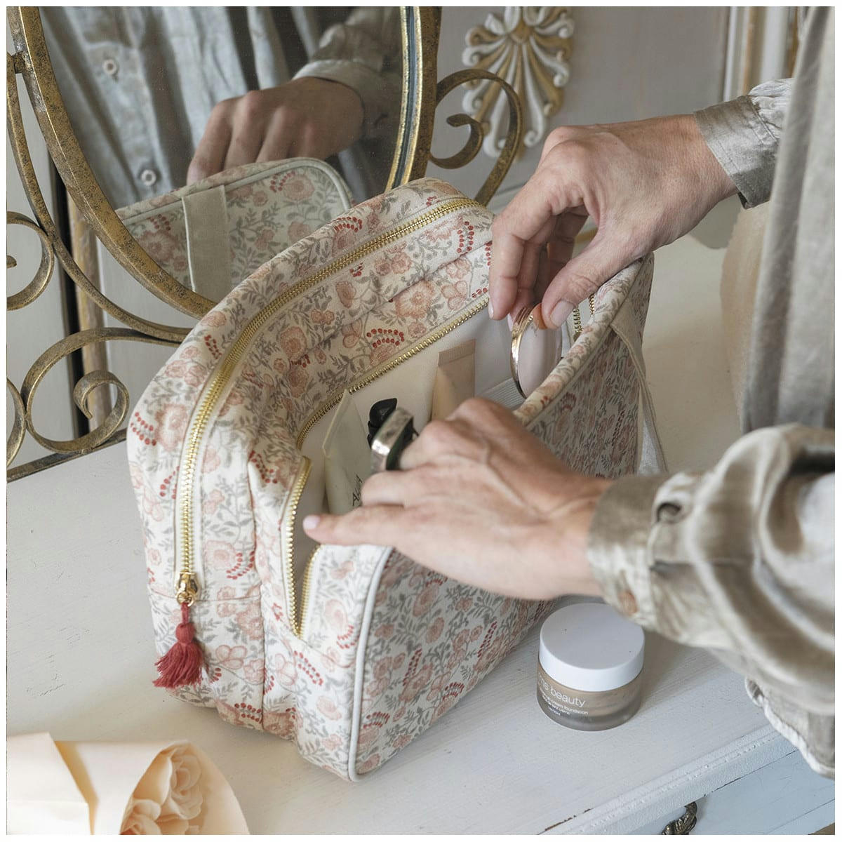 - Grand vanity double Patio en Fleurs