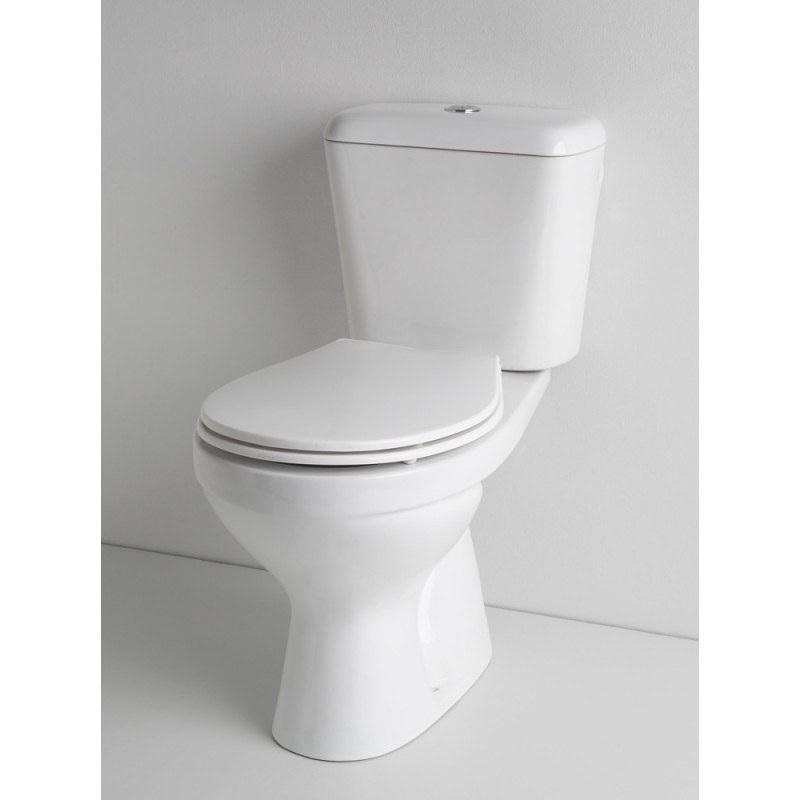 Pack WC à poser EcoFlush sortie verticale LAFINESS
