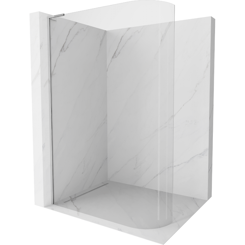 Ścianka prysznicowa zaokrąglona Walk-in Mexen Kioto L 90 x 200 cm