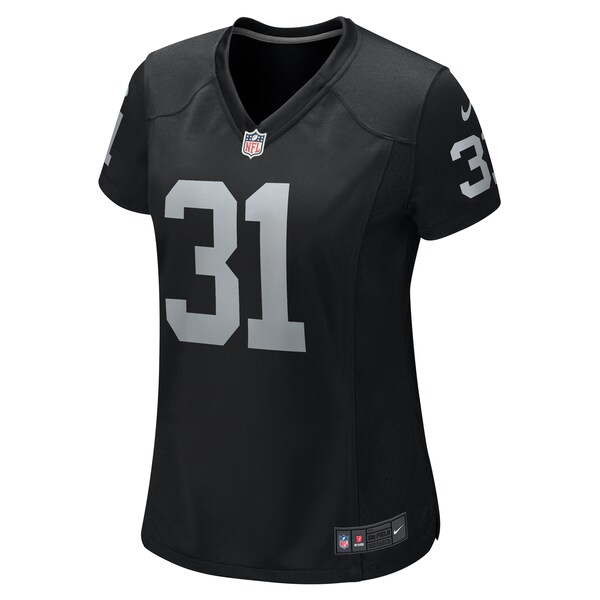 Brandon Facyson Las Vegas Raiders Nike Women's Team Game Jersey -  Black