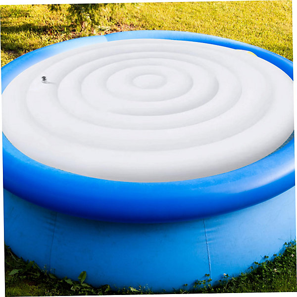 Couverture de Spa Gonflable Ronde Isolation Thermique et Protection Imperméable