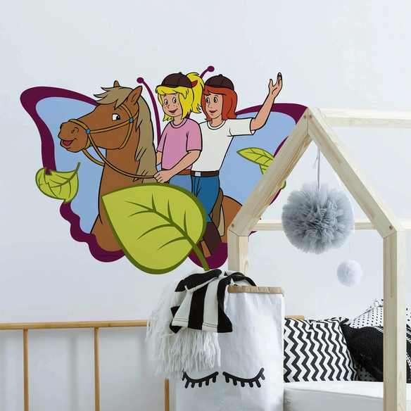 Wandtattoo »Bibi   Tina«, BxH: 120 x 96 cm