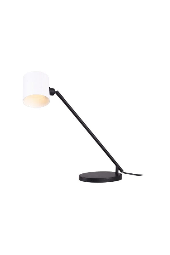 Lampa biurkowa LAXER ruchomy klosz czarno-biały 1xGU10x10W IP20 Maxlight