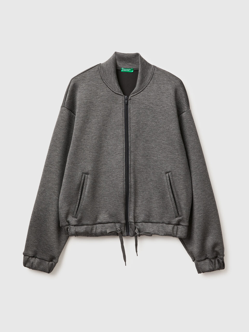 Bomber-style sweatshirt