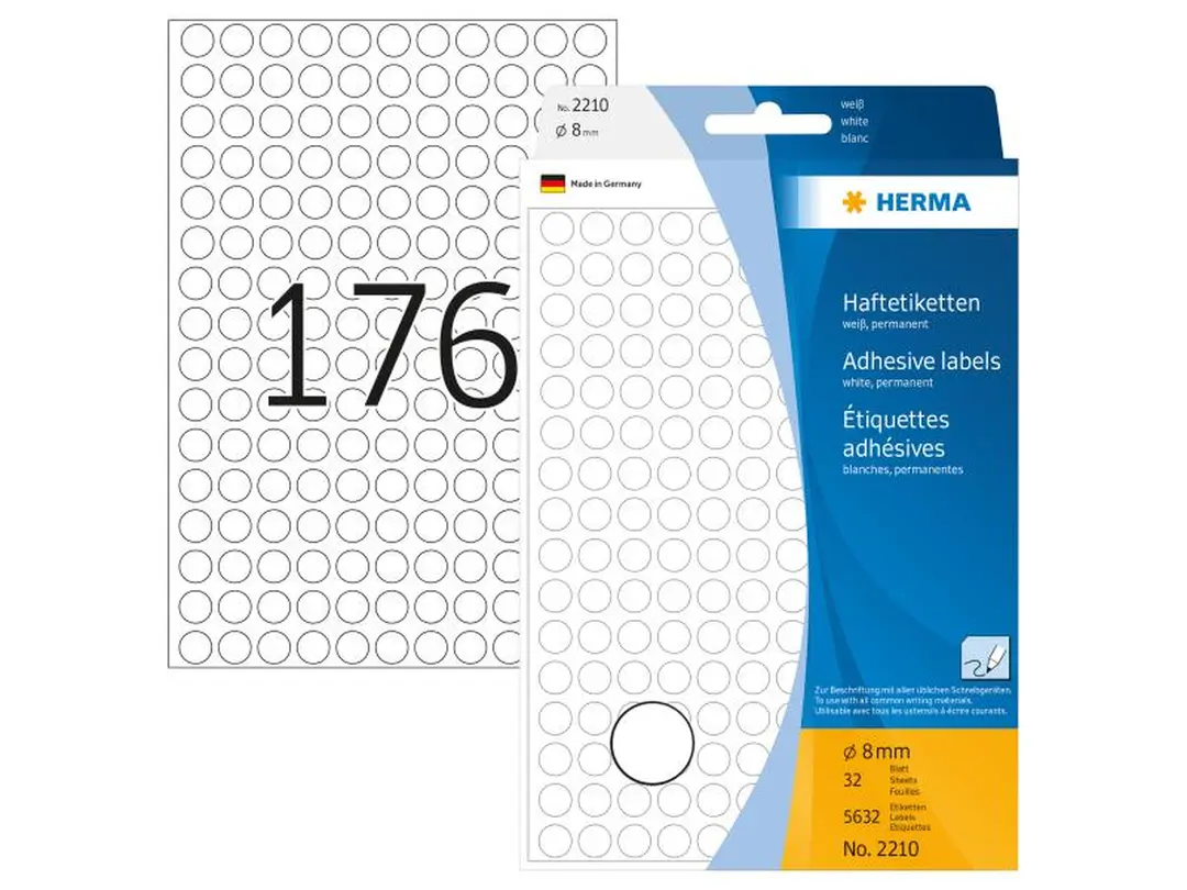 Etiketten Herma