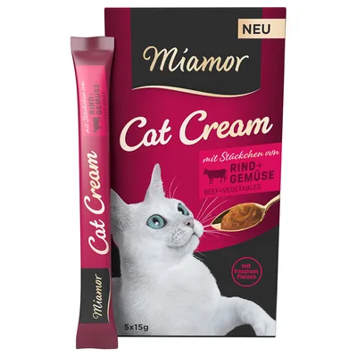 Miamor Cat Cream Beef & Vegetables