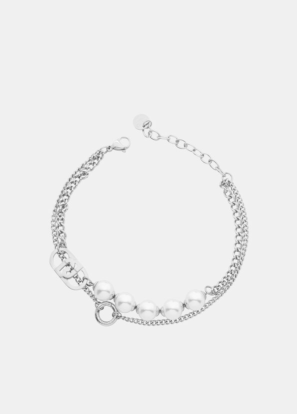 Collana per cane medio con perle