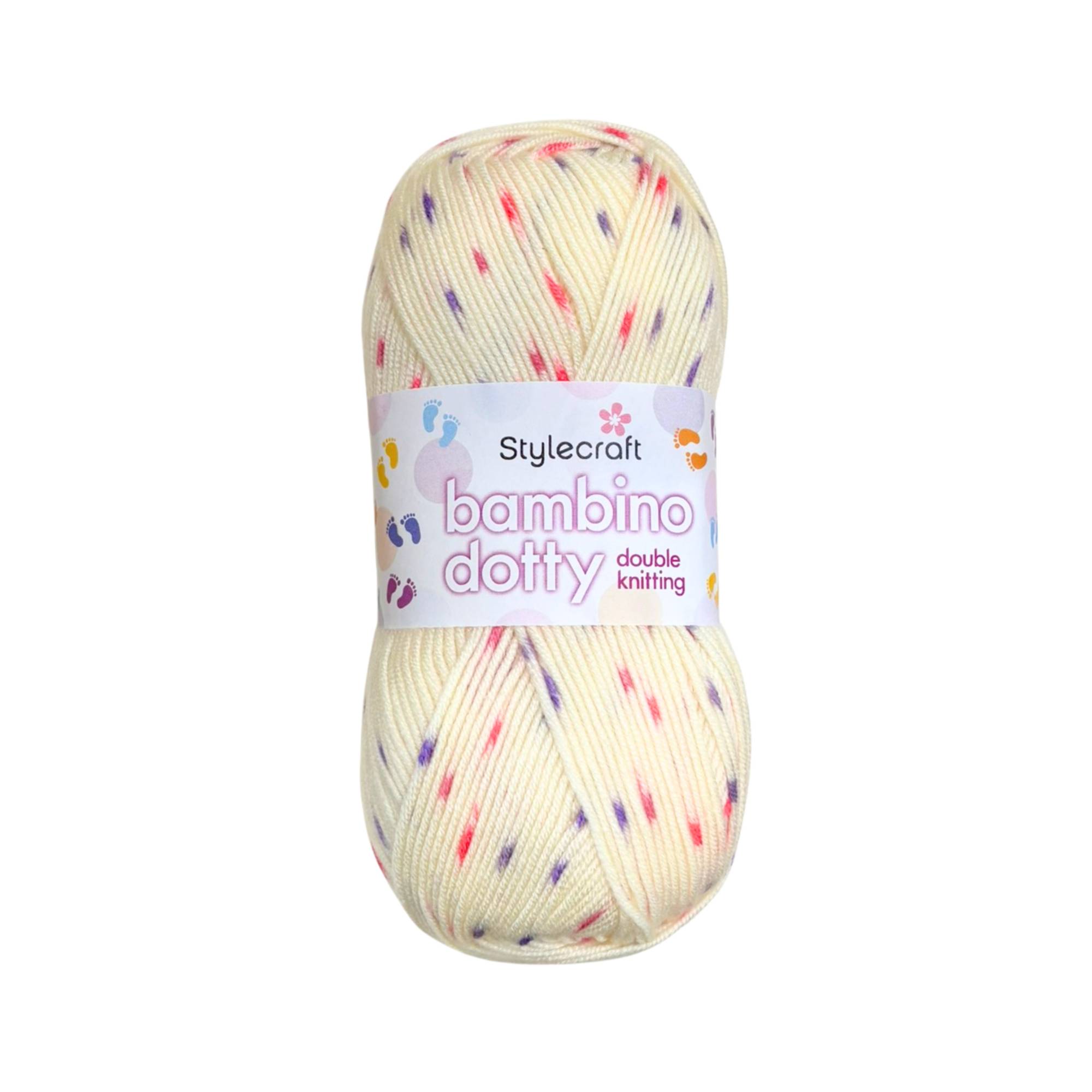 Stylecraft Glee Bambino Dotty Baby DK 100g