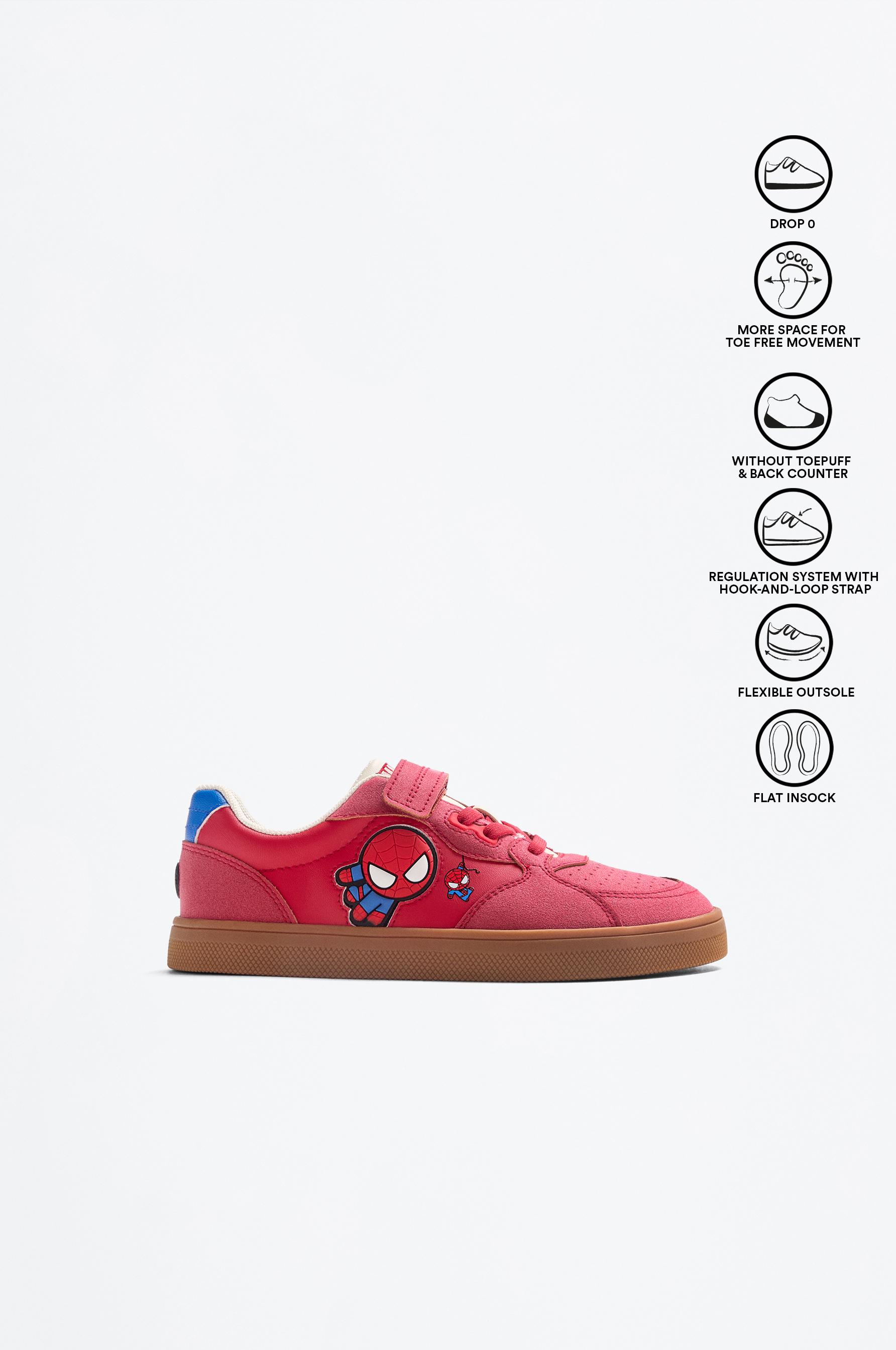 Zapatilla barefoot Spiderman ©Marvel