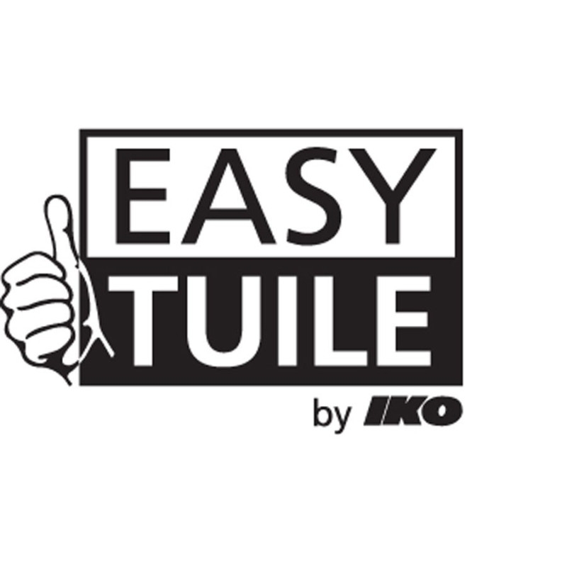 Rive gauche/droite anthracite Easy-tuile IKO