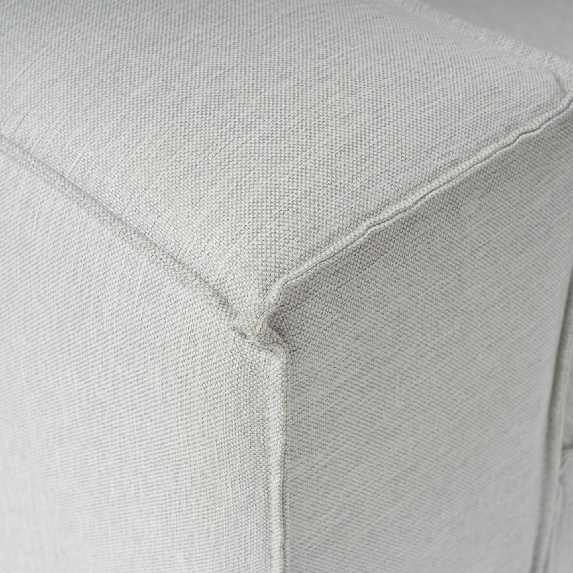 Canapé d'angle modulable gris - côté droit SPELLO