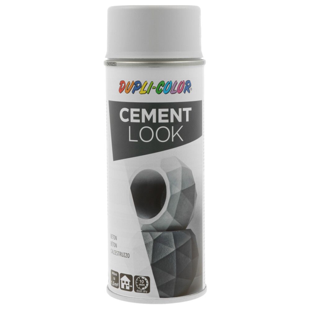SPRAYMALING DUPLI-COLOR SEMENT LOOK MATT LYS GRÅ 400ML