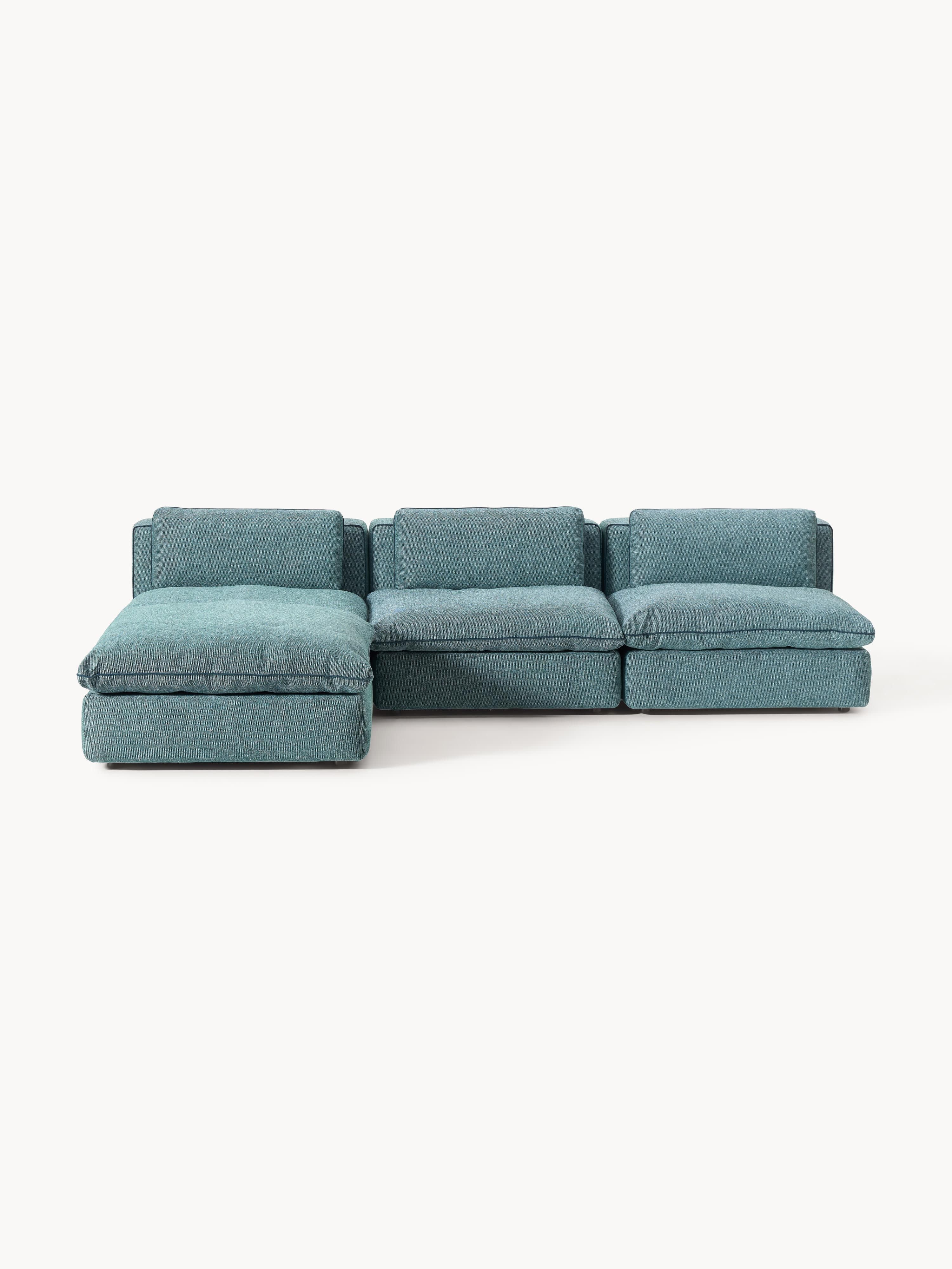 Modulares Sofa Felix mit Hocker (links/rechts)