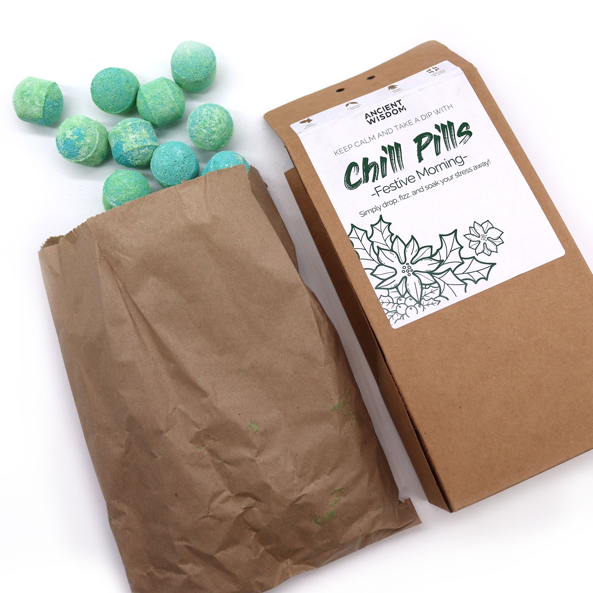 KDMD Chill Pills Gift Pack 350g - Festive Morning