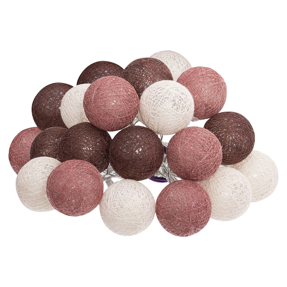 Grinalda luminosa TARA com 20 bolas LED