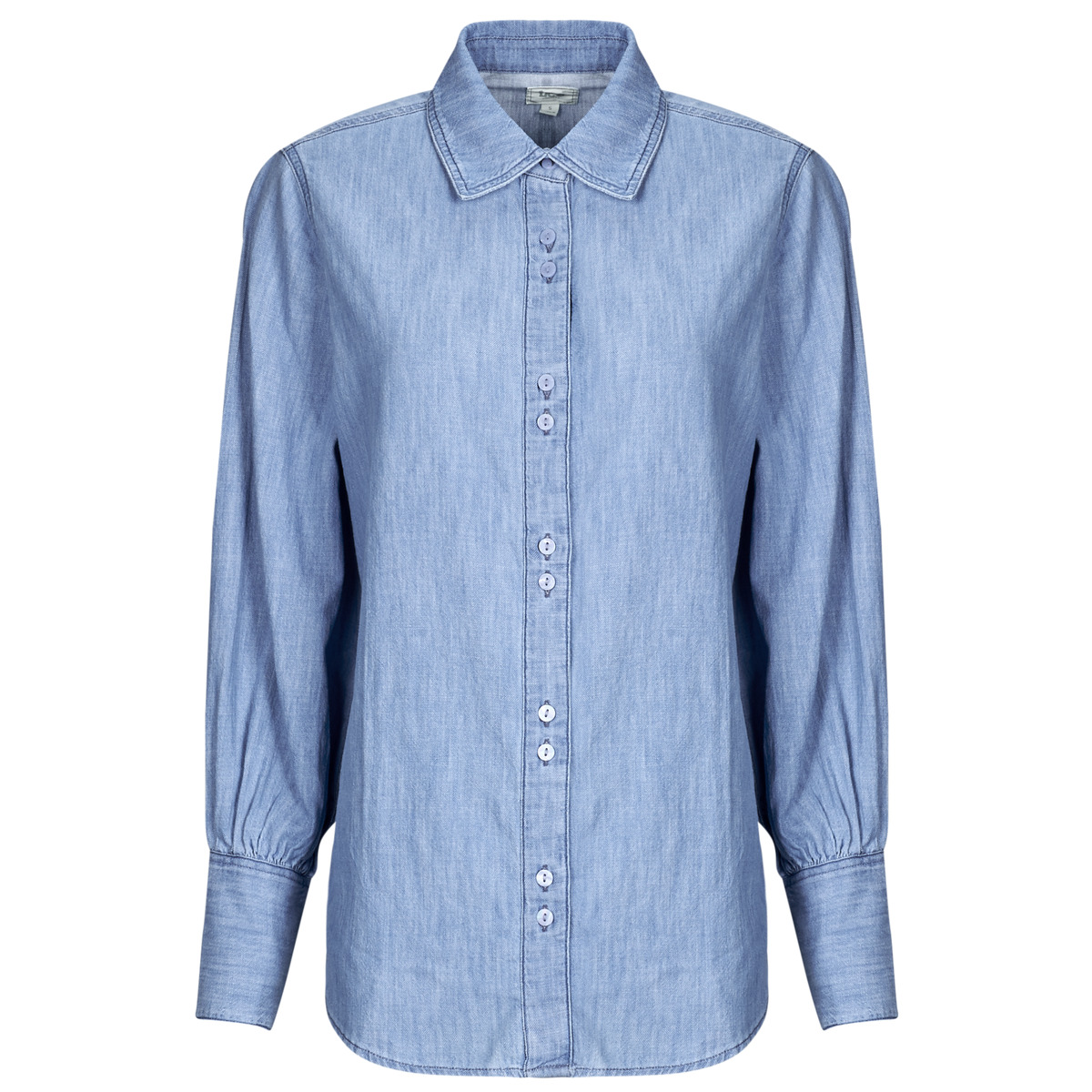 Lee - BALLOON SLEEVE SHIRT - Blue