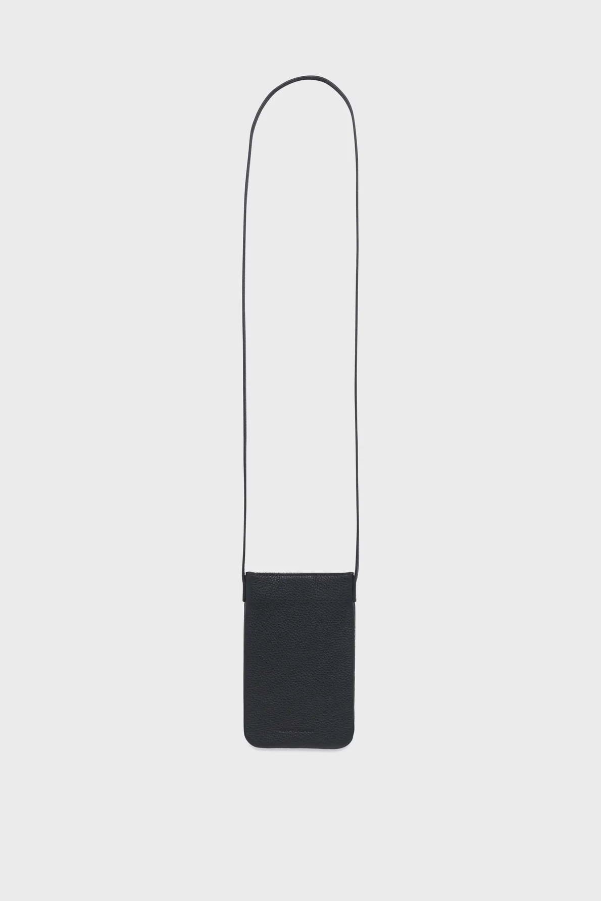 Porte téléphone en cuir grainé intérieur métallisé - LADYPHONE